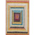 5' X 8' Amber Pink And Teal Geometric Washable Area Rug With UV Protection 5' X 8' Amber Pink And Teal Geometric Washable Area Rug With UV Protection