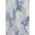 3' X 5' Denim Blue Gray And Ivory Abstract Washable Area Rug With UV Protection 3' X 5' Denim Blue Gray And Ivory Abstract Washable Area Rug With UV Protection