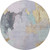 8' Lavender Gold And Charcoal Abstract Washable Round Rug With UV Protection 8' Lavender Gold And Charcoal Abstract Washable Round Rug With UV Protection