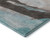 9' X 12' Teal Khaki And Ivory Abstract Washable Area Rug With UV Protection 9' X 12' Teal Khaki And Ivory Abstract Washable Area Rug With UV Protection