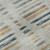 3' X 5' Linen And Blue Striped Washable Area Rug With UV Protection
