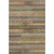 10' X 14' Brown And Gold Striped Washable Area Rug With UV Protection 10' X 14' Brown And Gold Striped Washable Area Rug With UV Protection