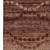 3' X 5' Rust And Copper Abstract Geometric Washable Area Rug With UV Protection