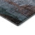 8' Blue And Brown Abstract Washable Round Rug With UV Protection 8' Blue And Brown Abstract Washable Round Rug With UV Protection