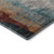 10' X 14' Teal And Mauve Abstract Washable Area Rug With UV Protection