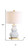 26" Gold Novelty Table Lamp With Globe Shade 26" Gold Novelty Table Lamp With Globe Shade