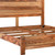 Five Piec Brown Solid Wood Bedroom Set With Mirror Five Piec Brown Solid Wood Bedroom Set With Mirror