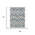 10' X 14' Navy Blue And Ivory Tribal Washable Indoor Outdoor Area Rug