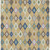 5' X 8' Gold And Teal Blue Aztec Washable Indoor Outdoor Area Rug 5' X 8' Gold And Teal Blue Aztec Washable Indoor Outdoor Area Rug