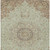 10' X 14' Sage And Brown Floral Medallion Washable Indoor Outdoor Area Rug 10' X 14' Sage And Brown Floral Medallion Washable Indoor Outdoor Area Rug