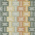 10' X 14' Green And Gold Geometric Washable Indoor Outdoor Area Rug