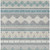 3' X 5' Silver And Teal Blue Southwestern Washable Indoor Outdoor Area Rug 3' X 5' Silver And Teal Blue Southwestern Washable Indoor Outdoor Area Rug