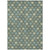 8' X 10' Green And Sage Floral Washable Indoor Outdoor Area Rug 8' X 10' Green And Sage Floral Washable Indoor Outdoor Area Rug
