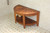 18" X 32" Brown Teak Rectangular Shower Bench With Shelf 18" X 32" Brown Teak Rectangular Shower Bench With Shelf
