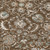8' Chocolate And Taupe Round Botanical Leaves Washable Indoor Outdoor Area Rug 8' Chocolate And Taupe Round Botanical Leaves Washable Indoor Outdoor Area Rug