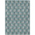 8' X 10' Teal Blue And Gray Geometric Washable Indoor Outdoor Area Rug 8' X 10' Teal Blue And Gray Geometric Washable Indoor Outdoor Area Rug