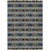 5' X 8' Black And Mauve Tribal Washable Indoor Outdoor Area Rug 5' X 8' Black And Mauve Tribal Washable Indoor Outdoor Area Rug