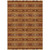 8' X 10' Red And Brown Tribal Washable Indoor Outdoor Area Rug 8' X 10' Red And Brown Tribal Washable Indoor Outdoor Area Rug