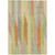 3' X 5' Gold And Wheat Striped Washable Indoor Outdoor Area Rug 3' X 5' Gold And Wheat Striped Washable Indoor Outdoor Area Rug