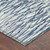 9' X 12' Blue And Silver Abstract Washable Indoor Outdoor Area Rug 9' X 12' Blue And Silver Abstract Washable Indoor Outdoor Area Rug