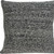 20" Charcoal Woven Cotton Blend Throw Pillow 20" Charcoal Woven Cotton Blend Throw Pillow