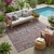 5' X 8' Plum And Purple Geometric Washable Indoor Outdoor Area Rug 5' X 8' Plum And Purple Geometric Washable Indoor Outdoor Area Rug
