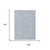 10' X 14' Sky Blue And Blue Oriental Washable Indoor Outdoor Area Rug 10' X 14' Sky Blue And Blue Oriental Washable Indoor Outdoor Area Rug