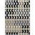10' X 14' Black And Silver Geometric Washable Indoor Outdoor Area Rug 10' X 14' Black And Silver Geometric Washable Indoor Outdoor Area Rug