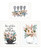 Set Of Three Rise and Shine White Framed Print Kitchen Wall Art