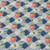 9' X 12' Navy Blue And Blue Floral Washable Indoor Outdoor Area Rug 9' X 12' Navy Blue And Blue Floral Washable Indoor Outdoor Area Rug