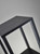 35" Black Solid Wood Square End Table With Two Shelves 35" Black Solid Wood Square End Table With Two Shelves