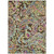 10' X 14' Chocolate And Artichoke Green Paisley Washable Indoor Outdoor Area Rug 10' X 14' Chocolate And Artichoke Green Paisley Washable Indoor Outdoor Area Rug