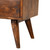 24" Chestnut Solid Wood Two Drawer Nightstand 24" Chestnut Solid Wood Two Drawer Nightstand