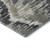10' X 14' Charcoal Ivory And Gray Diamond Washable Area Rug With UV Protection
