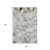 10' X 14' Taupe Gray And Brown Abstract Washable Area Rug With UV Protection 10' X 14' Taupe Gray And Brown Abstract Washable Area Rug With UV Protection