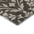 5' X 8' Chocolate And Beige Floral Washable Area Rug With UV Protection 5' X 8' Chocolate And Beige Floral Washable Area Rug With UV Protection