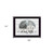 OH HOLY Night 1 Black Framed Print Wall Art