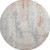 8' Coral And Ivory Abstract Washable Round Rug With UV Protection 8' Coral And Ivory Abstract Washable Round Rug With UV Protection