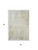 3' X 5' Beige And Ivory Abstract Washable Area Rug With UV Protection 3' X 5' Beige And Ivory Abstract Washable Area Rug With UV Protection