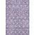 9' X 12' Purple And Ivory Geometric Washable Area Rug With UV Protection 9' X 12' Purple And Ivory Geometric Washable Area Rug With UV Protection