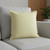 20" Yellow Cotton Throw Pillow Cover 20" Yellow Cotton Throw Pillow Cover