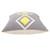 20" Gray White And Yellow Geometric Cotton Throw Pillow Cover 20" Gray White And Yellow Geometric Cotton Throw Pillow Cover
