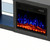 70" Black Wood Fireplace Entertainment Center With Fireplace 70" Black Wood Fireplace Entertainment Center With Fireplace