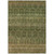 3' X 5' Olive Green And Green Tribal Washable Indoor Outdoor Area Rug 3' X 5' Olive Green And Green Tribal Washable Indoor Outdoor Area Rug