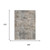 10' X 14' Khaki And Brown Abstract Washable Indoor Outdoor Area Rug 10' X 14' Khaki And Brown Abstract Washable Indoor Outdoor Area Rug