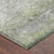 5' X 8' Fern Green And Green Abstract Washable Indoor Outdoor Area Rug