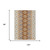 8' X 10' Copper And Orange Floral Medallion Washable Indoor Outdoor Area Rug 8' X 10' Copper And Orange Floral Medallion Washable Indoor Outdoor Area Rug