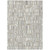 5' X 8' Ivory And Silver Geometric Washable Indoor Outdoor Area Rug 5' X 8' Ivory And Silver Geometric Washable Indoor Outdoor Area Rug