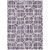 10' X 14' Plum And Purple Geometric Washable Indoor Outdoor Area Rug 10' X 14' Plum And Purple Geometric Washable Indoor Outdoor Area Rug