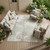 8' X 10' Ivory And Silver Abstract Washable Indoor Outdoor Area Rug 8' X 10' Ivory And Silver Abstract Washable Indoor Outdoor Area Rug